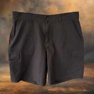 Orvis Men’s Black Cargo Shorts –Waist Size 36